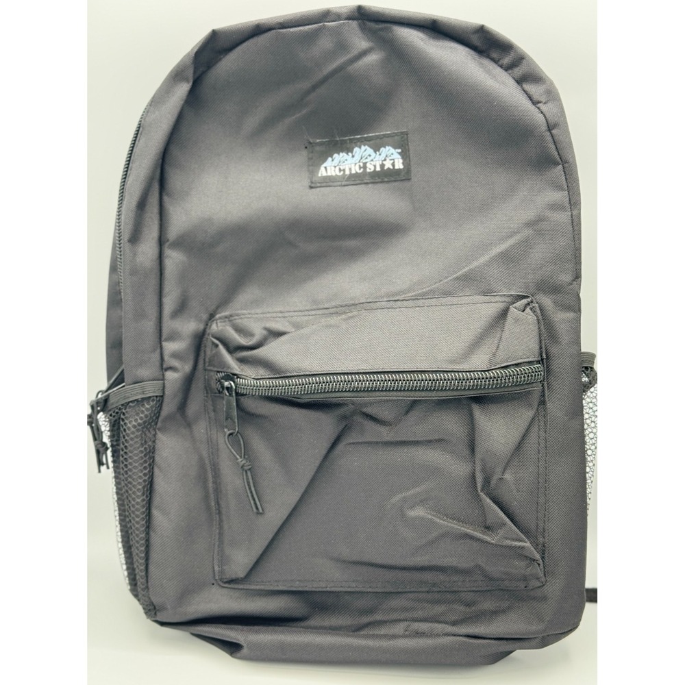 Arctic Star Backpack - Black - 17 IN - Headphones Port - NEW With Tags